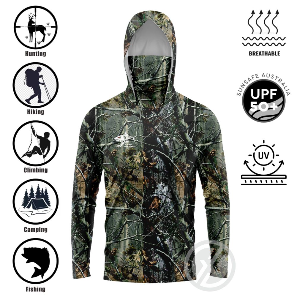 Embellish Knit - Camisa de Pesca com Capuz UPF50+