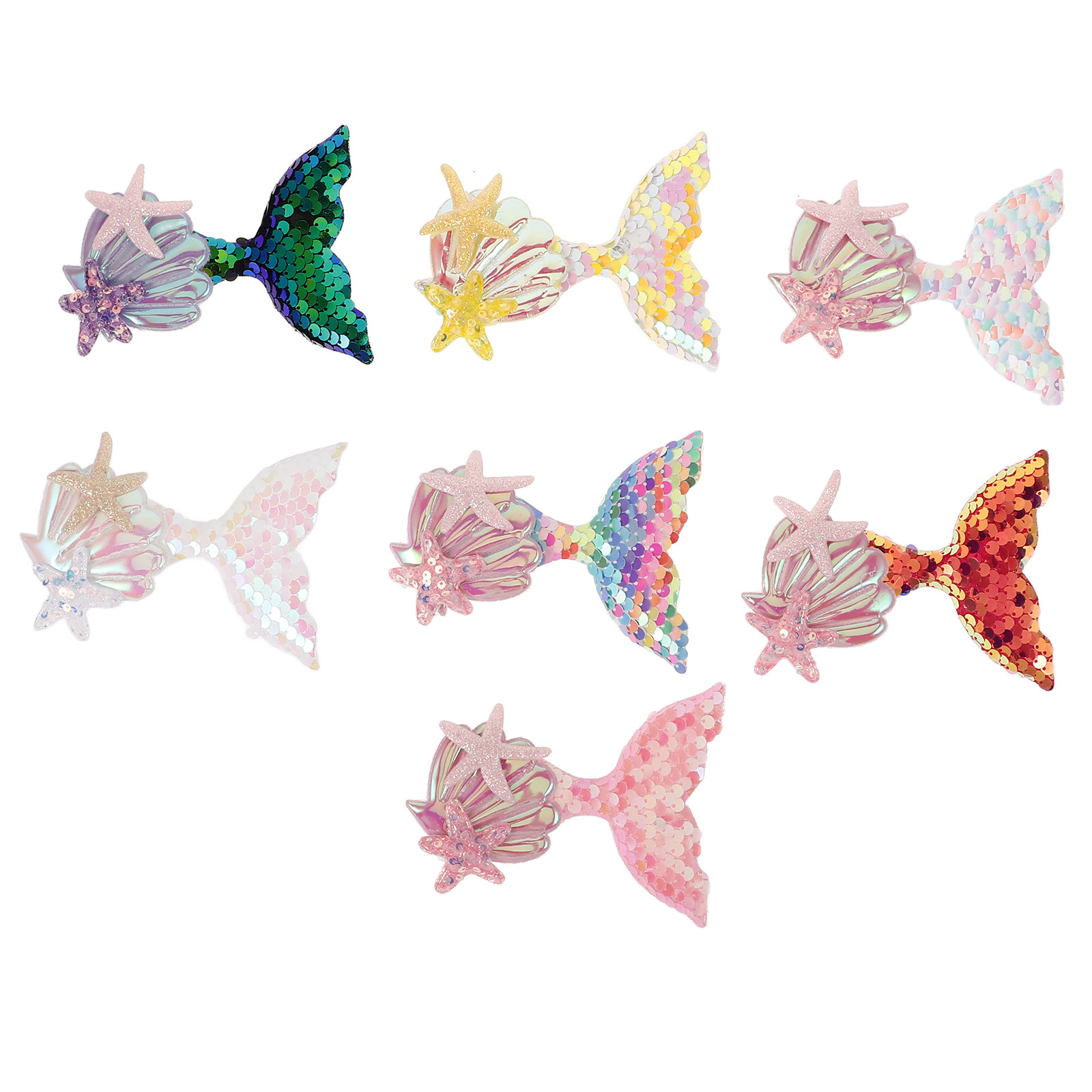 7 peças de apliques de tecido  - Craft Embellishments avaliação e preço