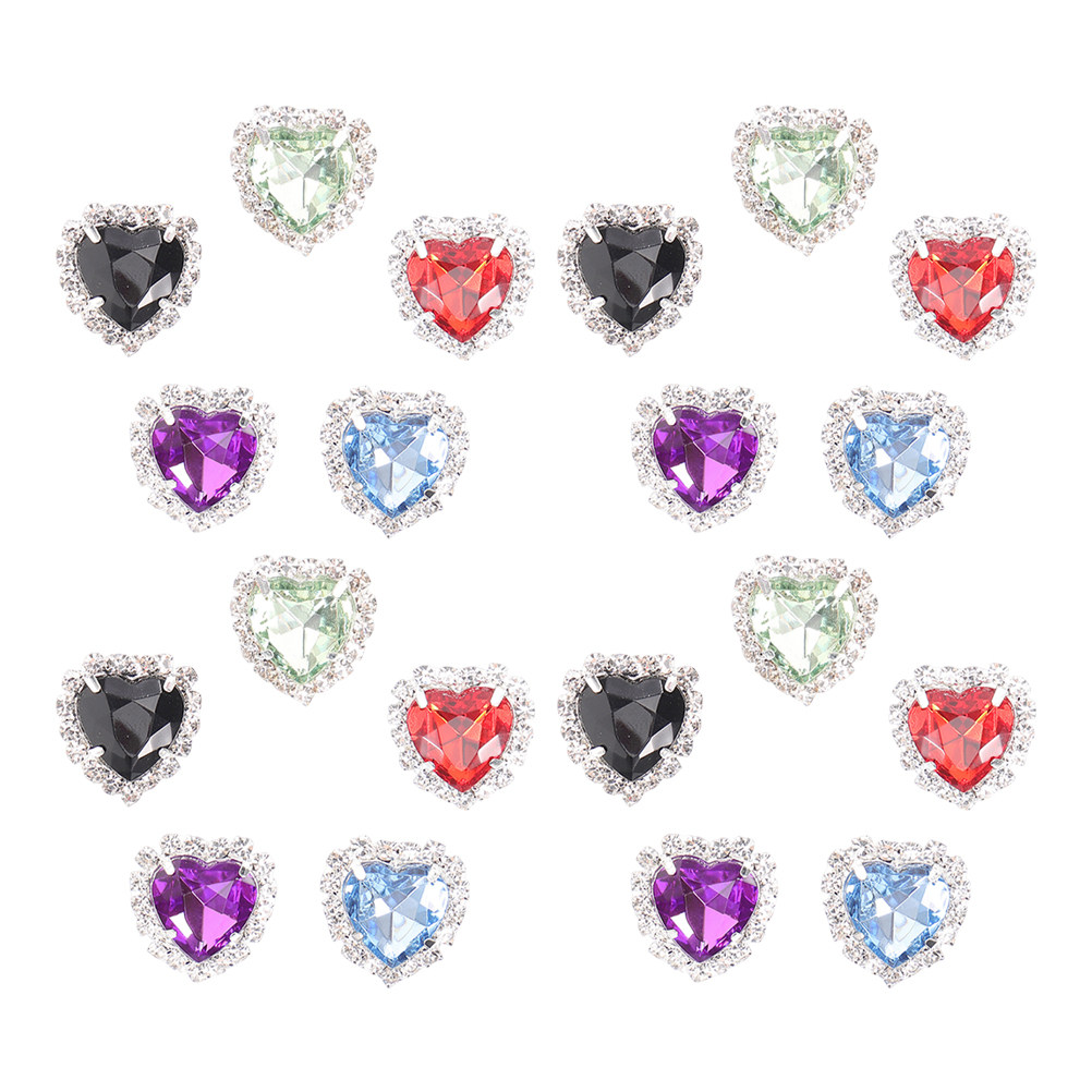 30 Peças de Strass em Formato  - Sew On Rhinestone avaliação e preço