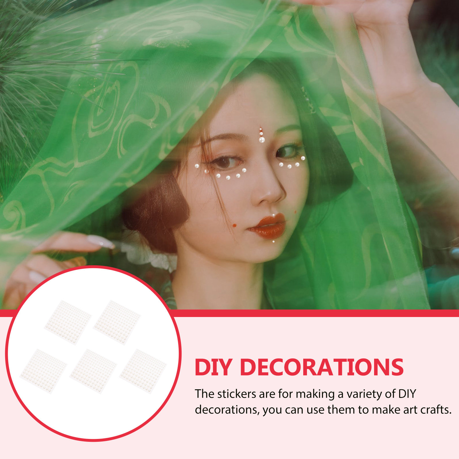 5 unidades de adesivos de péro - Craft Embellishments avaliação e preço