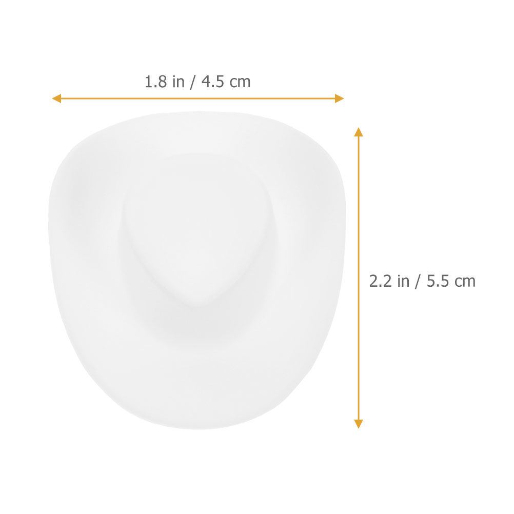 30 Chapéus de Cowboy Mini Deco - Craft Embellishments avaliação e preço