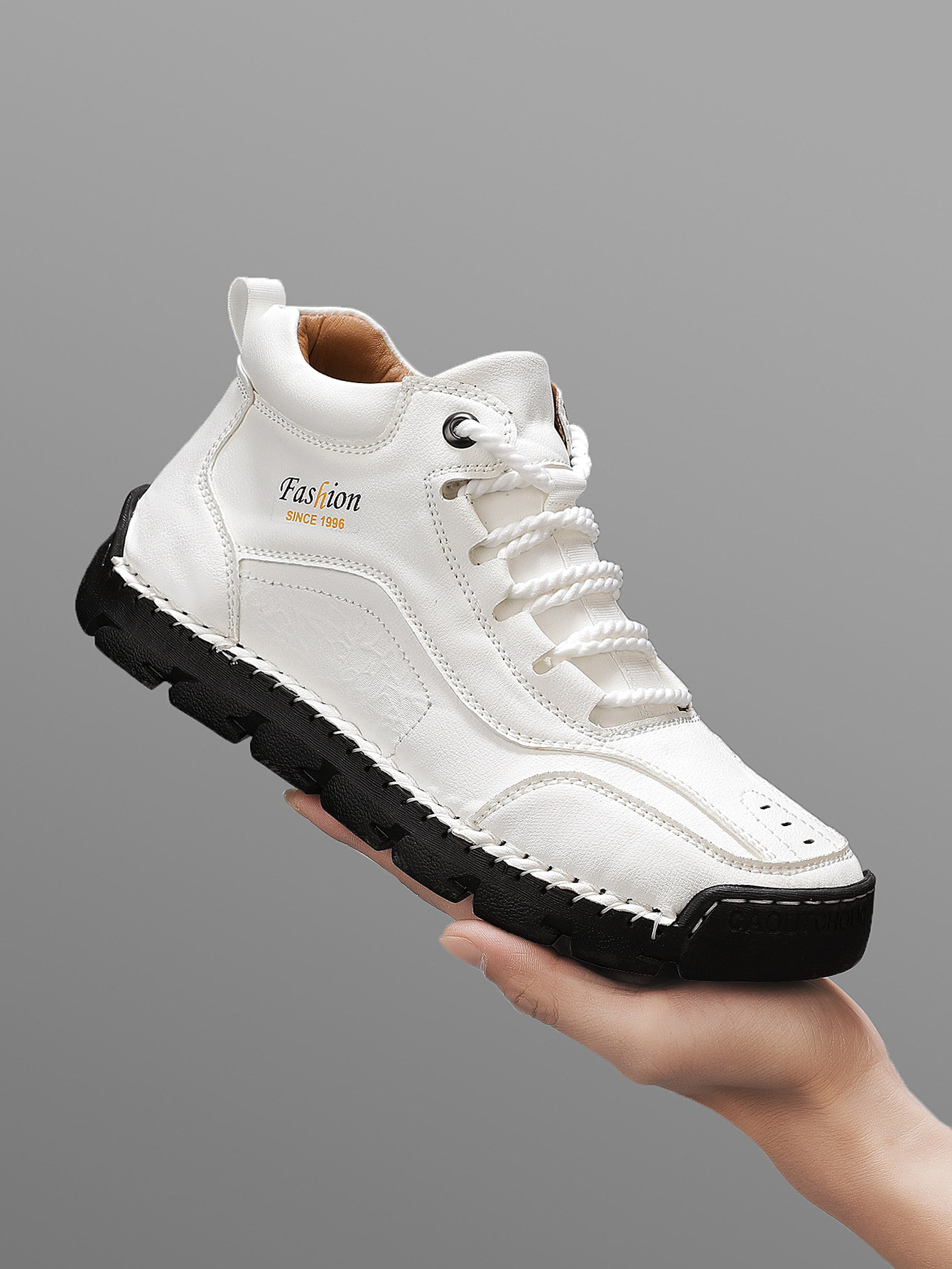 Sapatos casuais masculinos fei - Guipure Lace Panel avaliação e preço