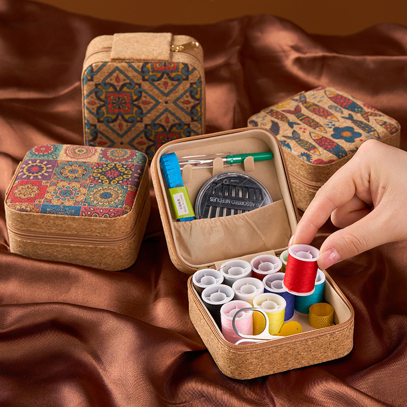 Kit de Costura Vintage Boho Fl - Craft Embellishment Storage avaliação e preço