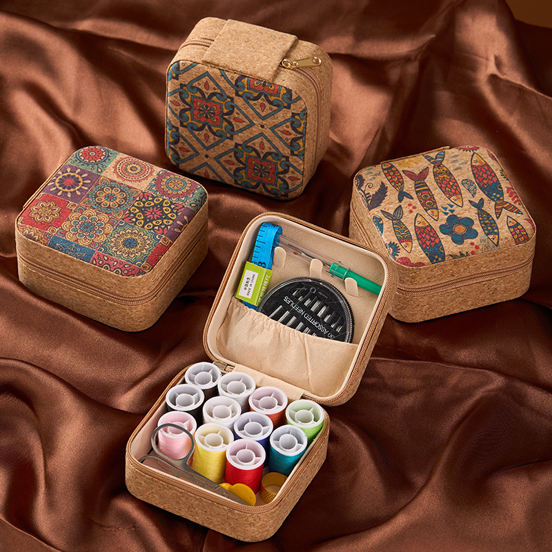 Kit de Costura Vintage Boho Fl - Craft Embellishment Storage avaliação e preço